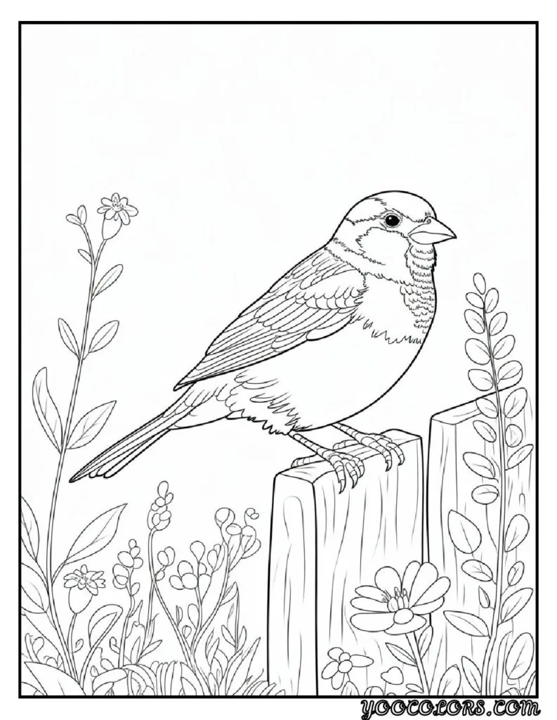 Birds Coloring Pages A Fun and Creative Way to Explore the World of Birds 7 bird coloring pages 5 pdf