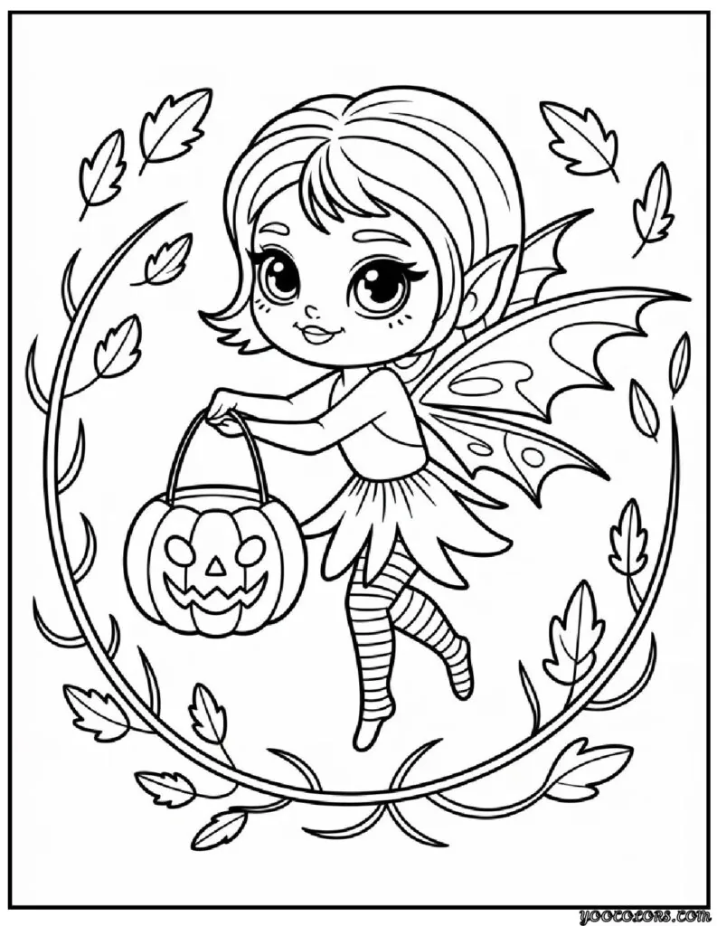 Gothic Fairy Coloring Pages: A Magical & Spooky Coloring Adventure 6 Gothic fairy coloring pages Cute Yet Spooky Gothic Fairy.webp pdf