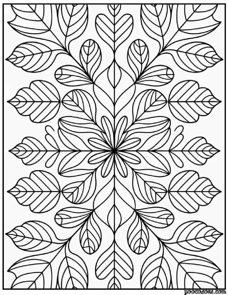 Thanksgiving Coloring Pages Printable – Free, Fun, and Festive Ideas for Kids & Adults 6 Leaf Tessellation Maze.webp pdf