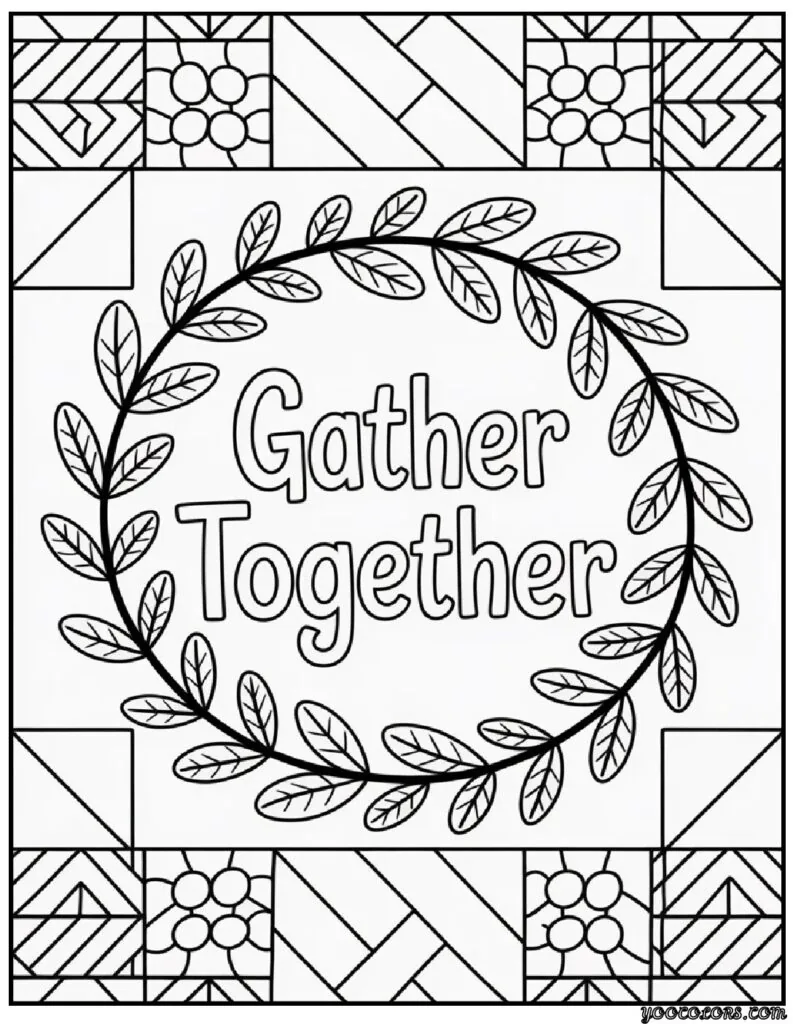 Thanksgiving Coloring Pages Printable – Free, Fun, and Festive Ideas for Kids & Adults 10 Quilted Quote Panel.webp pdf