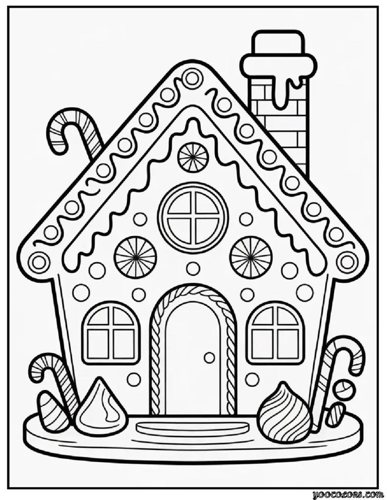 Christmas Coloring Pages Printable – Free Festive Fun for All Ages 19 christmas coloring pages printable Gingerbread House Delight 2.webp pdf
