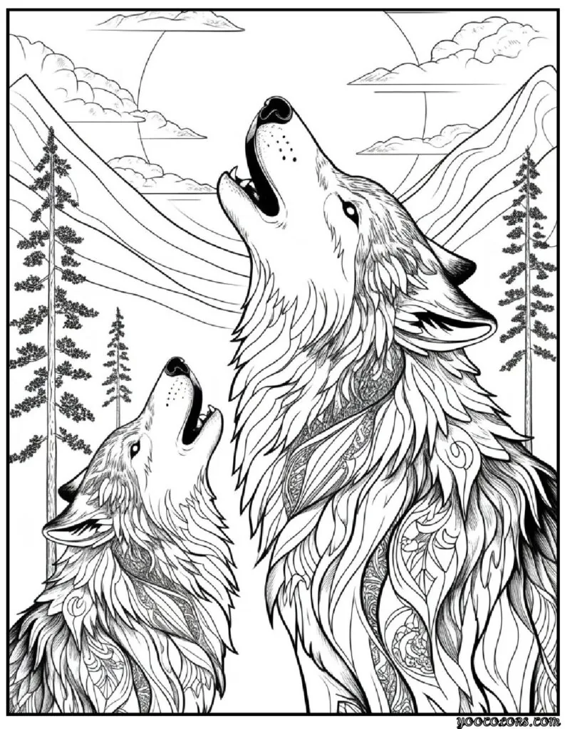 Animal Coloring Pages for Adults: Calm Creativity, Beautiful Results, and So Many Ways to Use Them 11 animal coloring pages adults 10 pdf