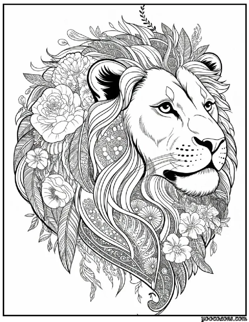 Animal Coloring Pages for Adults: Calm Creativity, Beautiful Results, and So Many Ways to Use Them 6 animal coloring pages adults 2 pdf