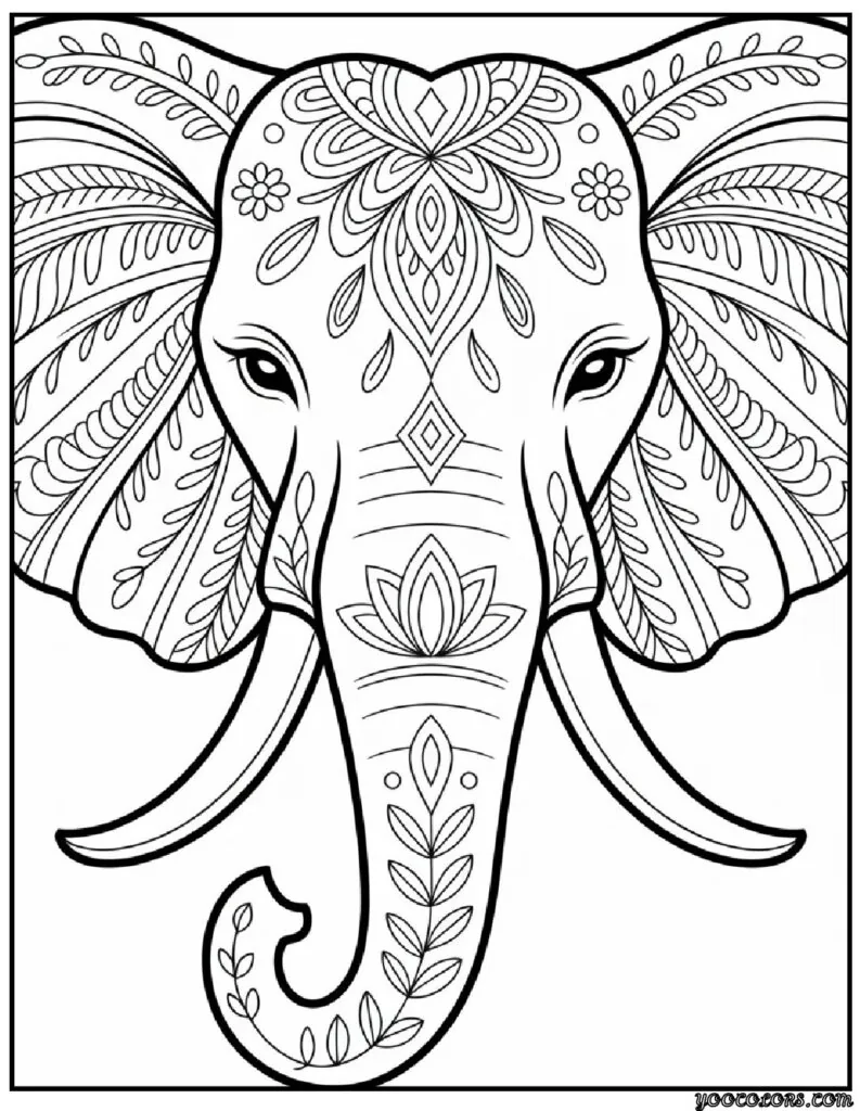 Animal Coloring Pages For Adults: 10 Free Wildlife Printable