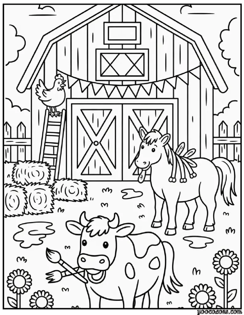 Animal Coloring Pages Free: Print, Color, Learn, and Create 12 animal coloring pages free 3 pdf