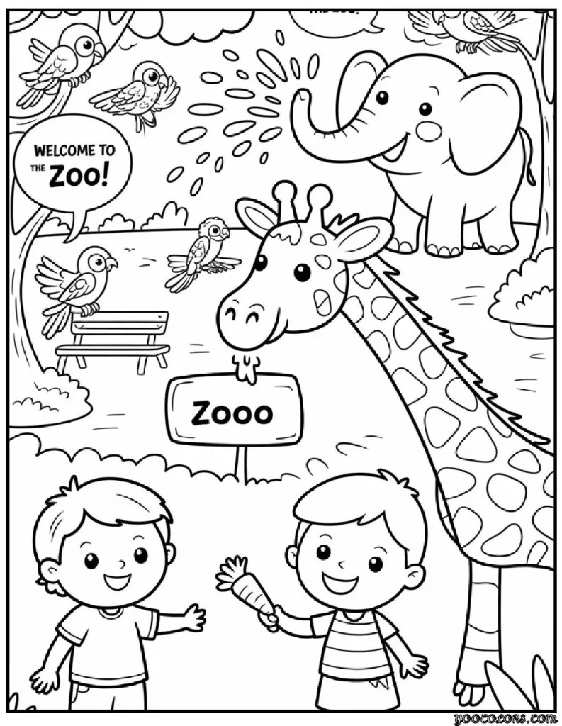 Animal Coloring Pages Free: Print, Color, Learn, and Create 10 animal coloring pages free 5 pdf
