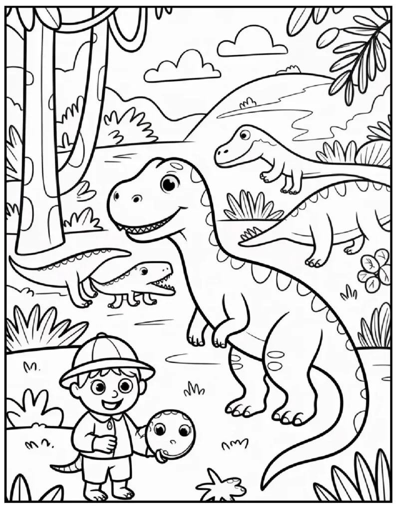 Kids Coloring Pages for Boys – Free Printable & PDF Adventures 5 christmas coloring pages boys 2 pdf