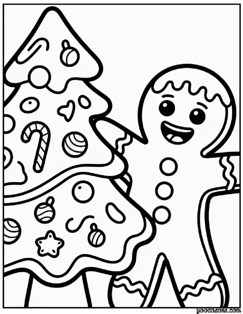 Christmas Coloring Pages Gingerbread Man - Sweet, Creative Fun for All Ages 8 christmas coloring pages gingerbread man 5 pdf