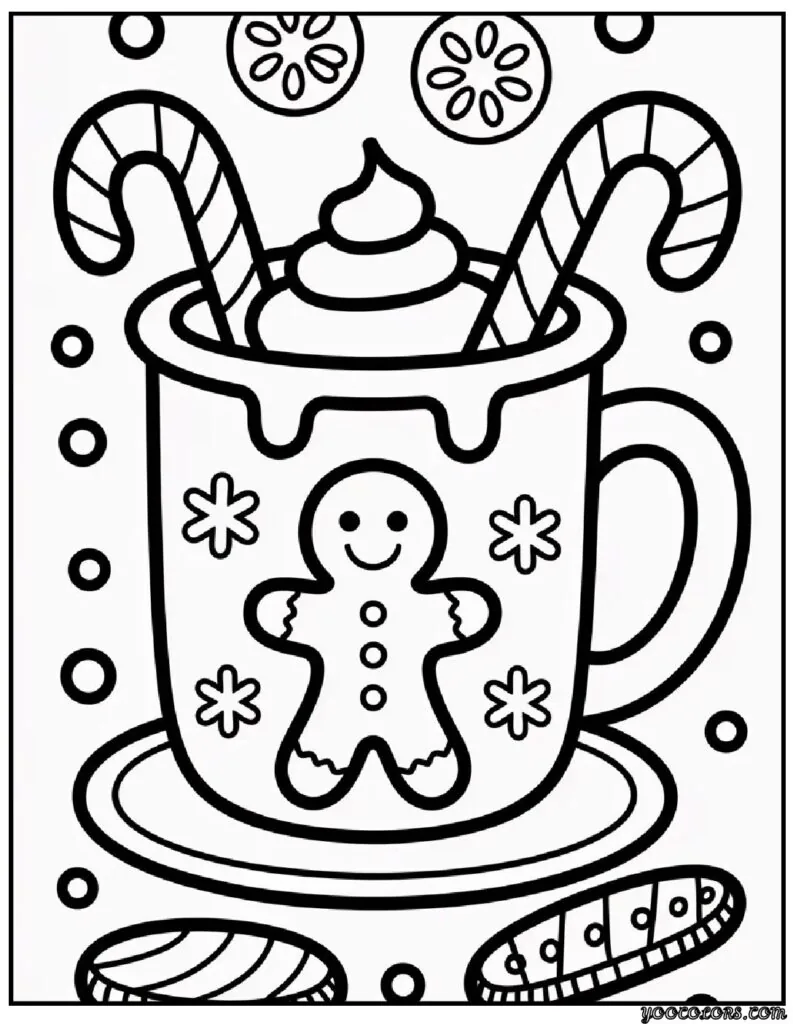 Christmas Coloring Pages Gingerbread Man - Sweet, Creative Fun for All Ages 11 christmas coloring pages gingerbread man pdf
