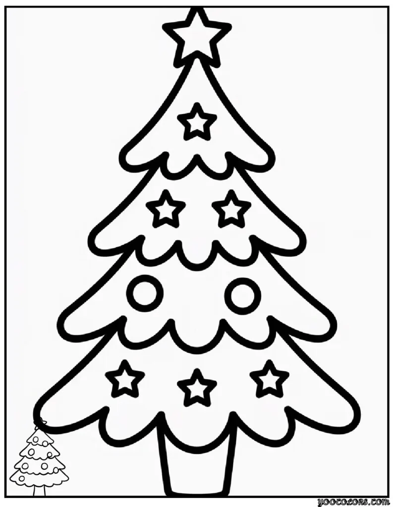 Christmas Coloring Pages Simple – Easy, Joyful, and Fun for Everyone 5 christmas coloring pages simple 6 1 pdf