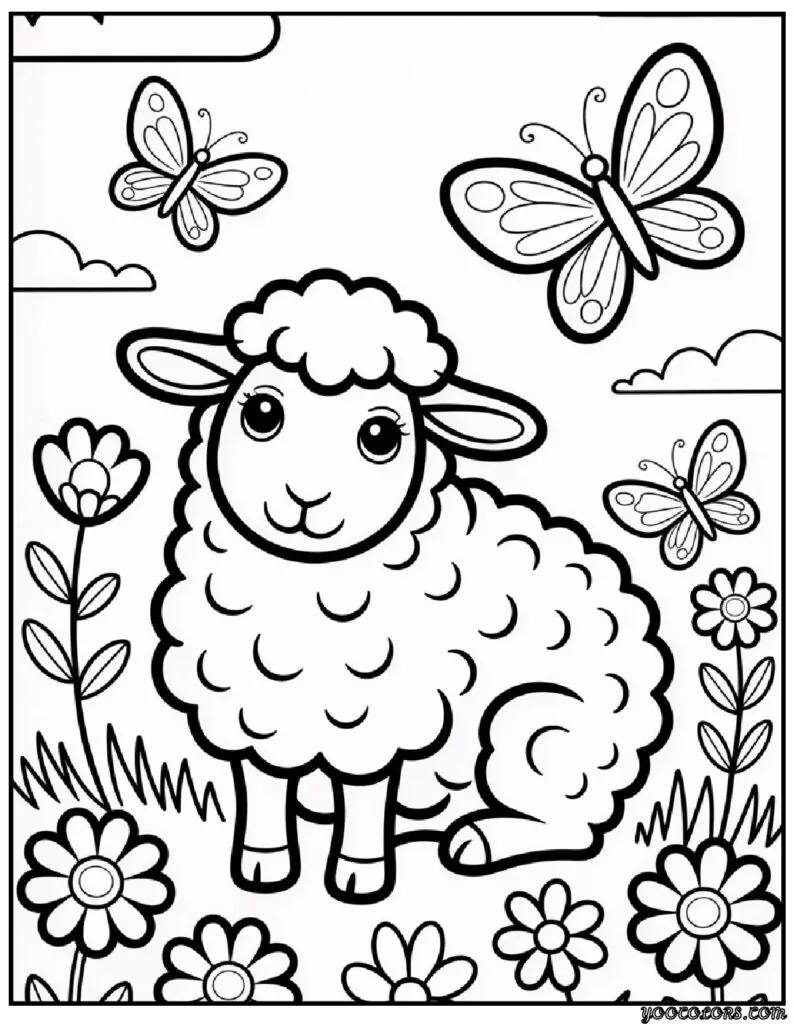 Kids Coloring Pages Animals – Free Printable & PDF Wildlife Fun 6 kids coloring pages animals 4 pdf