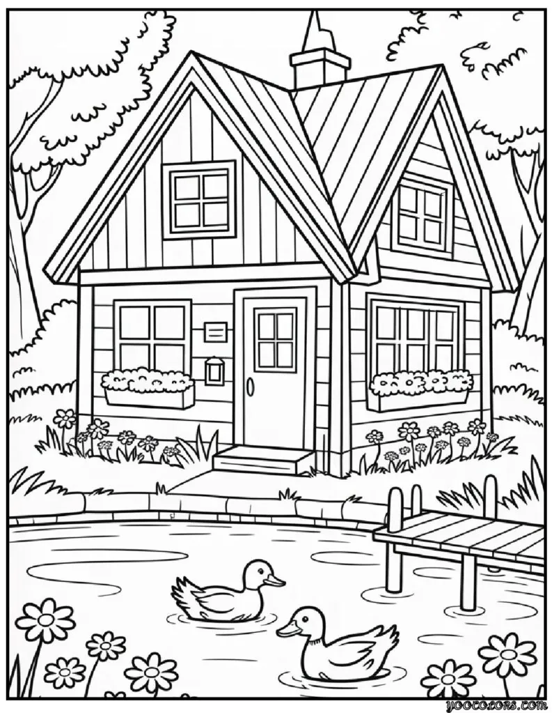 Kids Coloring Pages House – Free Printable & PDF Fun for Kids 20 kids coloring pages house 16 pdf