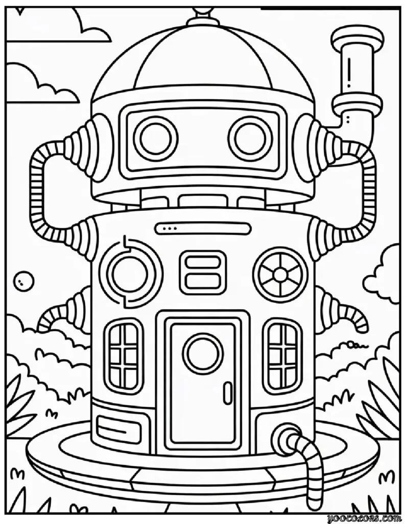 Kids Coloring Pages House – Free Printable & PDF Fun for Kids 6 kids coloring pages house 2 pdf