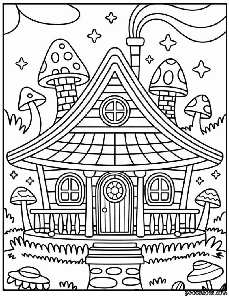 Kids Coloring Pages House – Free Printable & PDF Fun for Kids 8 kids coloring pages house 4 pdf