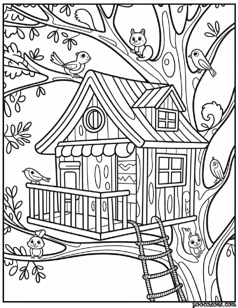Kids Coloring Pages House – Free Printable & PDF Fun for Kids 11 kids coloring pages house 9 pdf