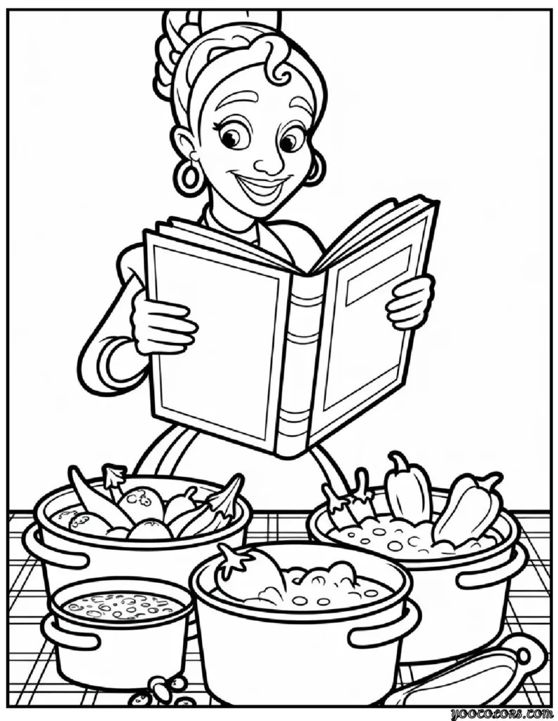 Princess and the Frog Coloring Pages – A Magical Journey Through New Orleans 7 princess and the frog coloring pages 4 pdf