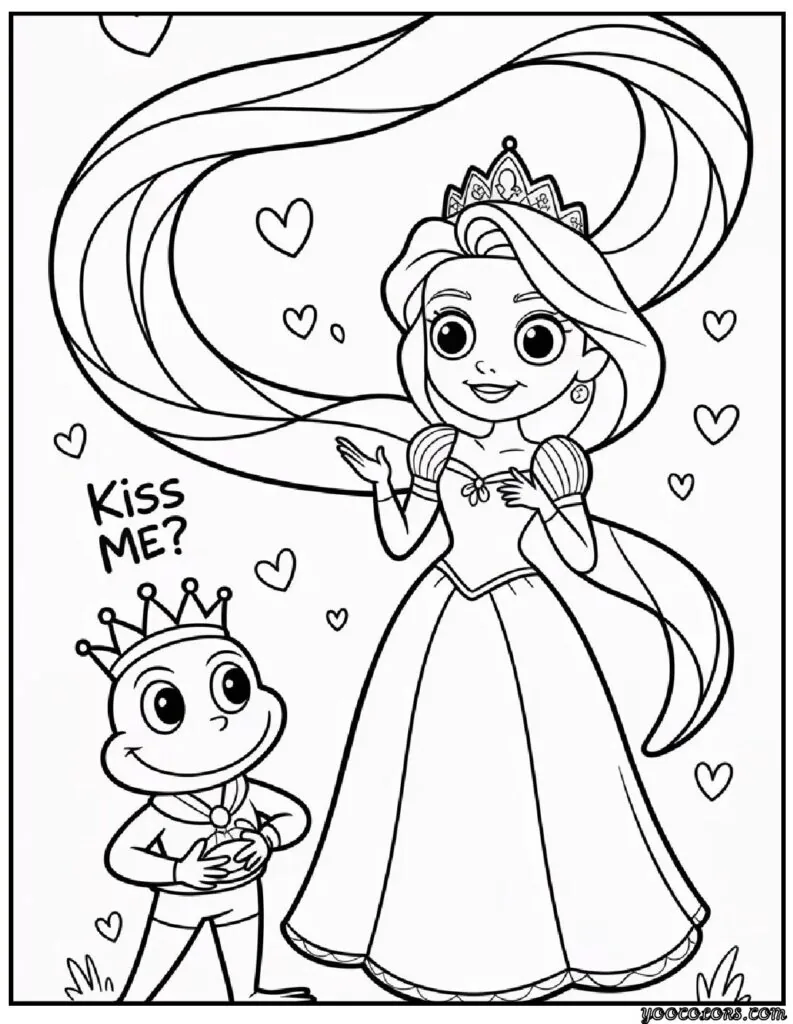 Princess and the Frog Coloring Pages – A Magical Journey Through New Orleans 3 princess and the frog coloring pages pdf