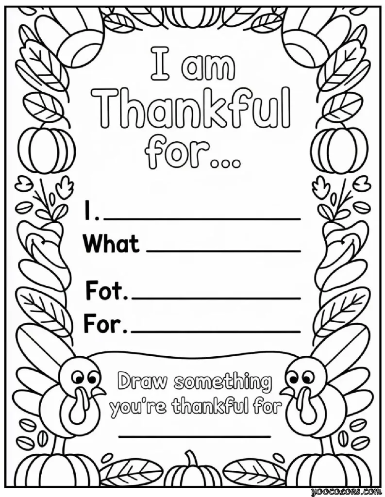 Thanksgiving Coloring Pages for Kids – Free, Printable, and Packed with Holiday Fun 8 thanksgiving coloring pages for kids 10 pdf