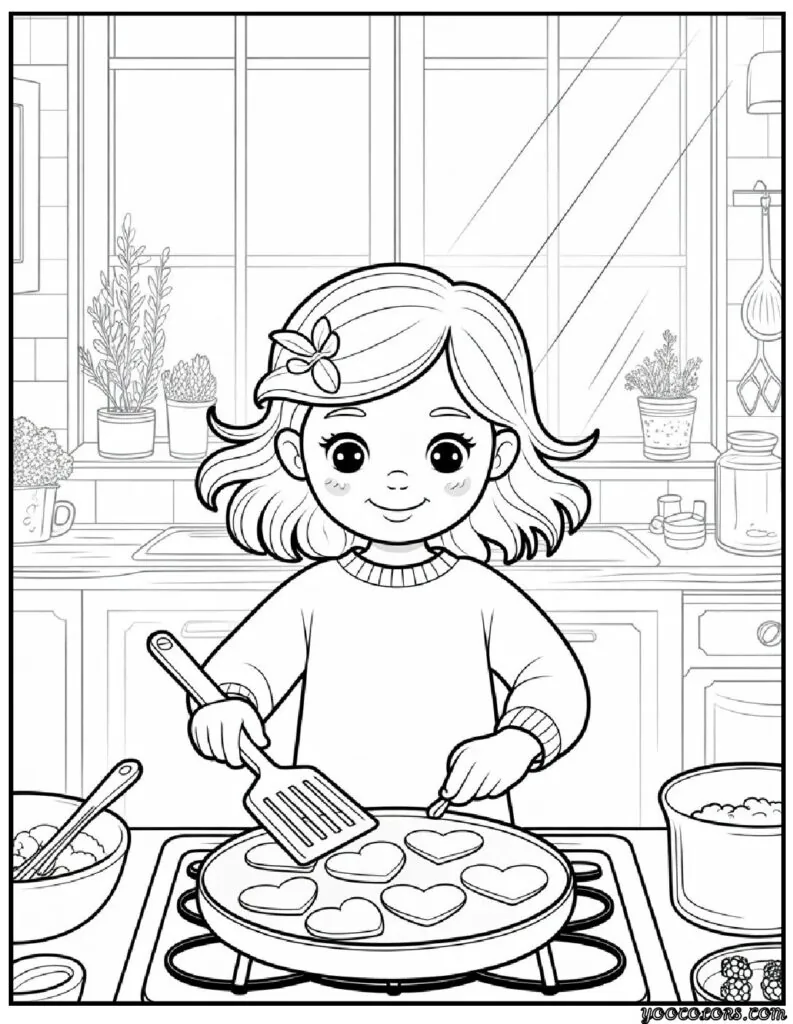 Cute Aesthetic Coloring Pages: Pastel-Perfect Fun for Kids, Teachers & Creators 9 Cute Aesthetic Coloring Pages 7 pdf
