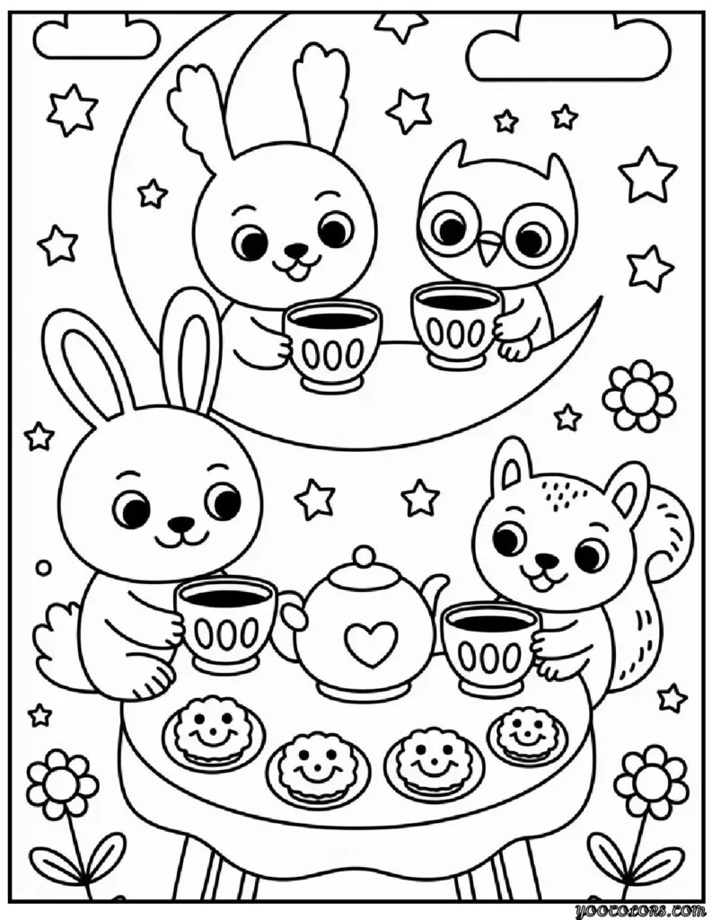 Cute Coloring Pages Coco Wyo: Cozy, Kawaii & Ready to Color 5 Cute Coloring Pages coco wyo 3 pdf