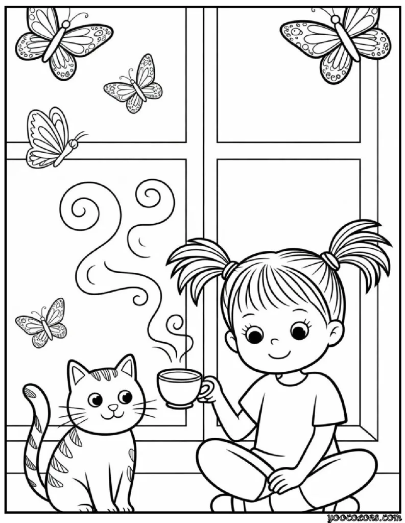 Cute Coloring Pages Coco Wyo: Cozy, Kawaii & Ready to Color 8 Cute Coloring Pages coco wyo 4 pdf