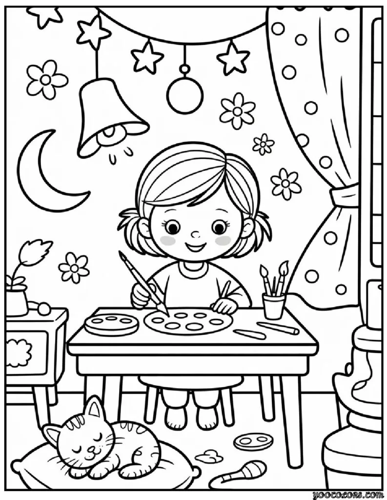 Cute Coloring Pages Coco Wyo: Cozy, Kawaii & Ready to Color 7 Cute Coloring Pages coco wyo 5 pdf