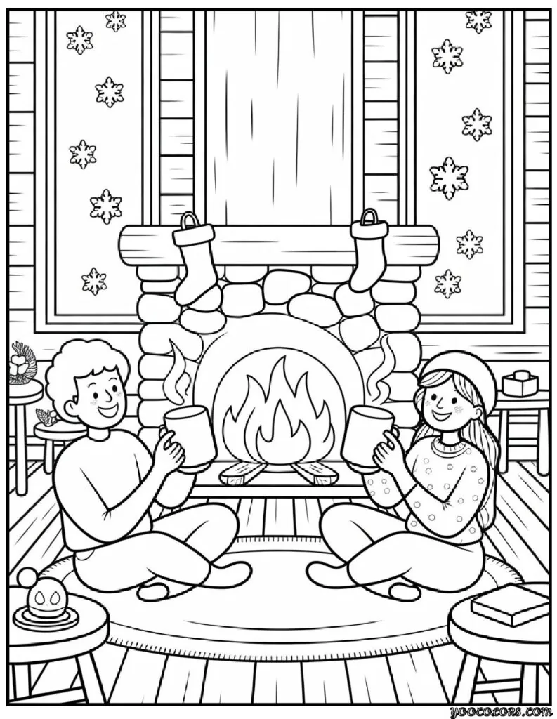 Cute and Cozy Coloring Pages: Soft, Snuggly Designs for Calm, Creative Time 9 Cute and cozy Coloring Pages 7 1 pdf