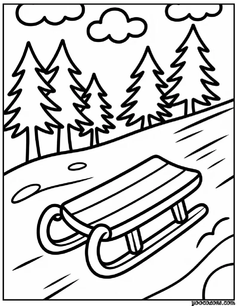 Winter Coloring Pages Easy – Free Printable Winter Fun for Kids & Adults 10 WINTER COLORING PAGES EASY 3 pdf