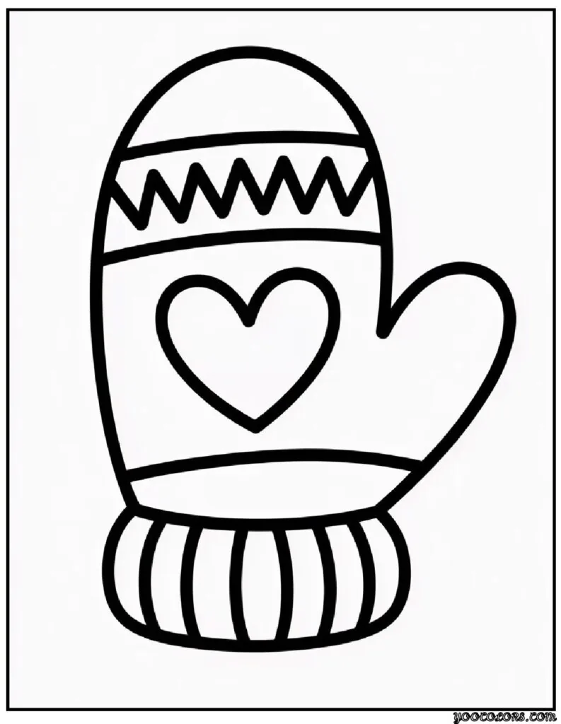 Winter Coloring Pages Easy – Free Printable Winter Fun for Kids & Adults 6 WINTER COLORING PAGES EASY 7 pdf