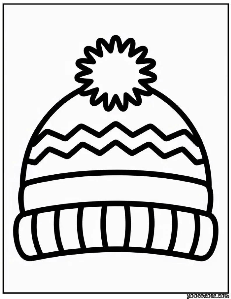 Winter Coloring Pages Easy – Free Printable Winter Fun for Kids & Adults 4 WINTER COLORING PAGES EASY 9 pdf