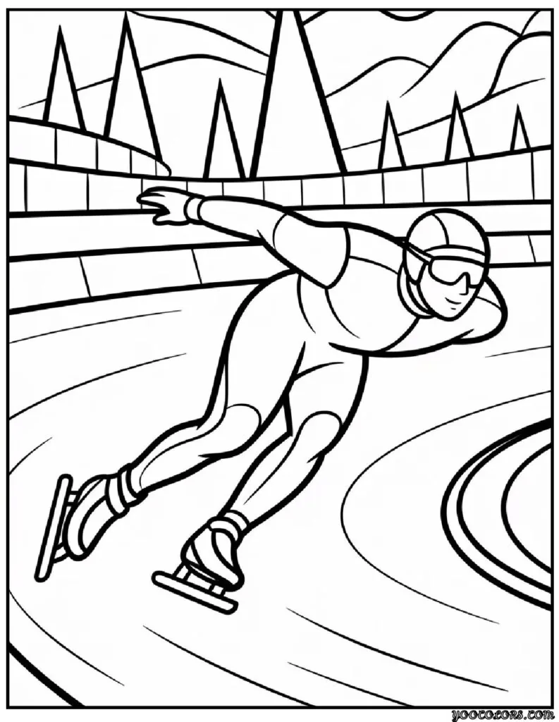 Winter Olympics Coloring Pages – Fun, Sporty Winter Printables for All Ages 10 Winter Olympics Coloring Pages 2 pdf