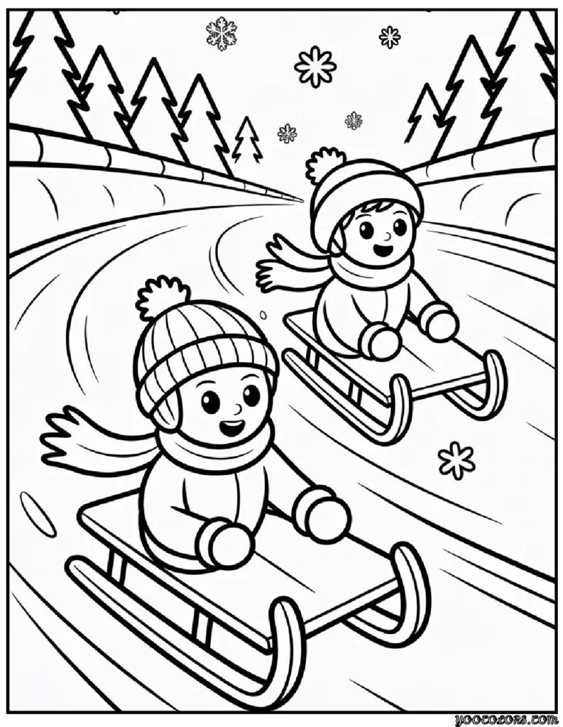 Winter Olympics Coloring Pages – Fun, Sporty Winter Printables for All Ages 7 Winter Olympics Coloring Pages 3 pdf