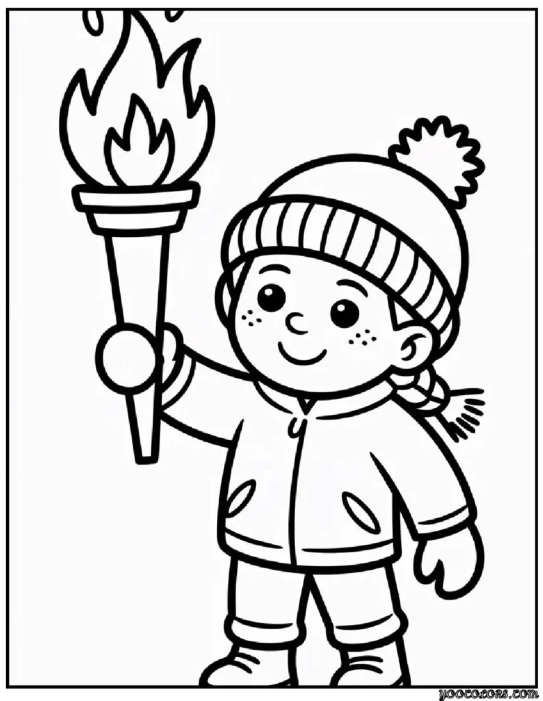 Winter Olympics Coloring Pages – Fun, Sporty Winter Printables for All Ages 5 Winter Olympics Coloring Pages 5 pdf