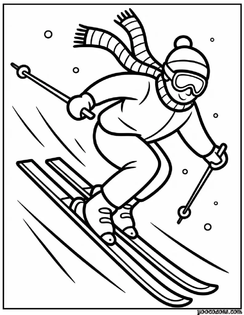 Winter Olympics Coloring Pages – Fun, Sporty Winter Printables for All Ages 6 Winter Olympics Coloring Pages 6 pdf