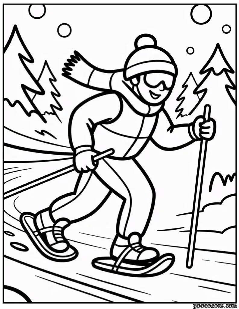 Winter Olympics Coloring Pages – Fun, Sporty Winter Printables for All Ages 11 Winter Olympics Coloring Pages pdf