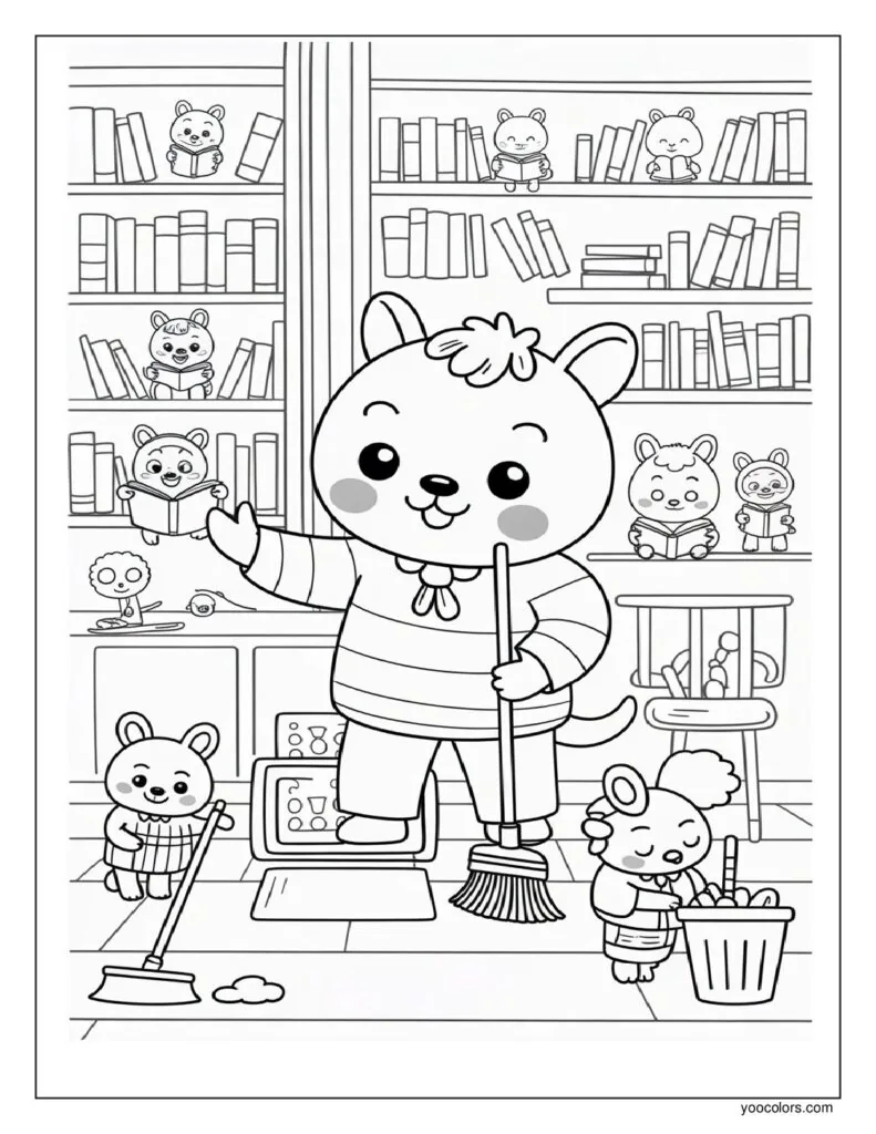 Cozy Coloring Pages Easy – Simple, Relaxing Art for Calm Moments 11 cozy coloring pages 10 pdf