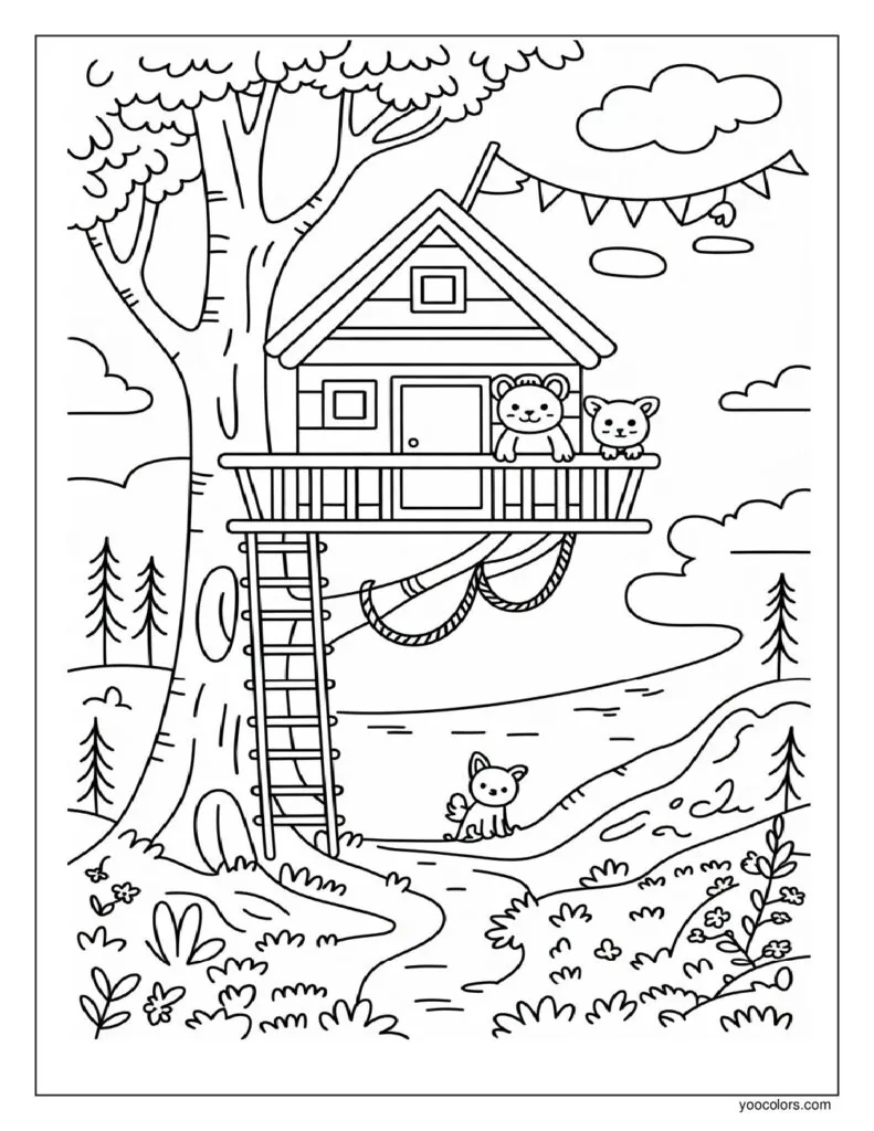 Cozy Coloring Pages Easy – Simple, Relaxing Art for Calm Moments 16 cozy coloring pages 25 1 pdf