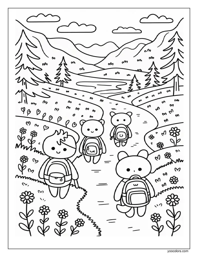 Cozy Coloring Pages Easy – Simple, Relaxing Art for Calm Moments 5 cozy coloring pages 5 pdf