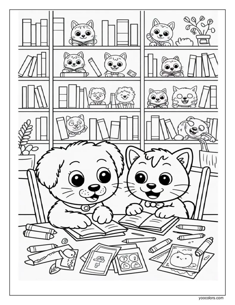 Cozy Coloring Pages Easy – Simple, Relaxing Art for Calm Moments 8 cozy coloring pages 6 pdf