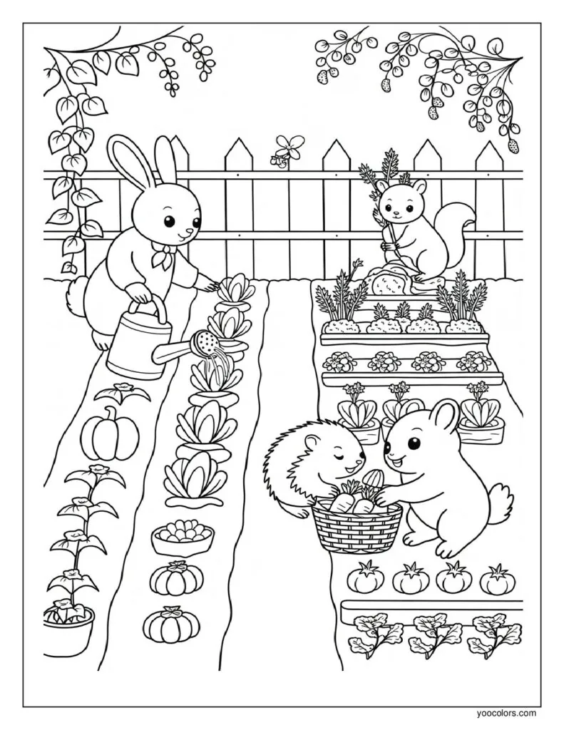 Cozy Coloring Pages Easy – Simple, Relaxing Art for Calm Moments 9 cozy coloring pages 8 pdf