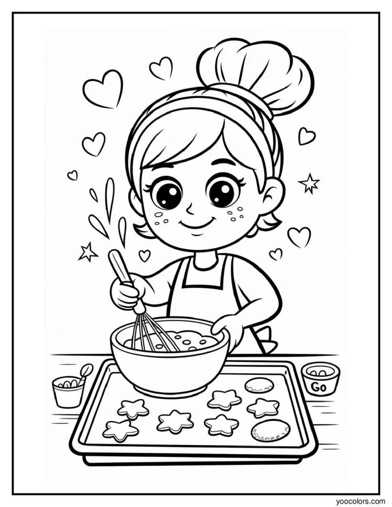 Cozy Girl Coloring Pages – Relaxing, Aesthetic & Free to Print 13 cozy girl coloring pages pdf