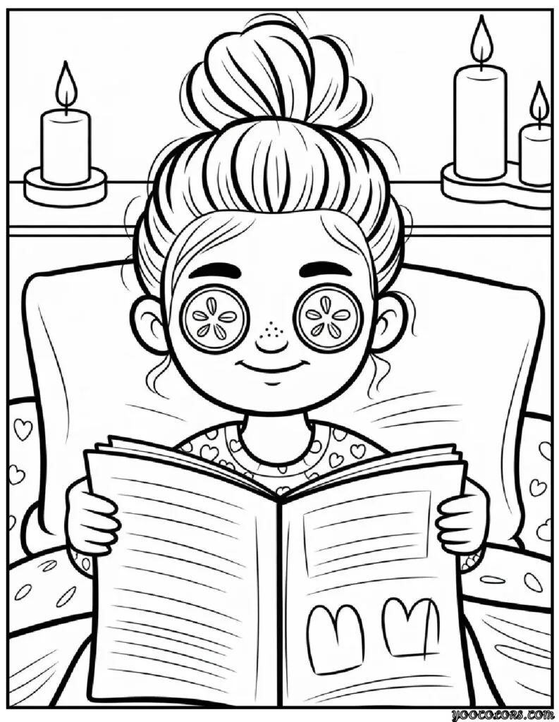 Cute Coloring Pages for Teenagers: Aesthetic, Fun & Free Printable Ideas 12 cute Coloring Pages of teenagers 8 pdf