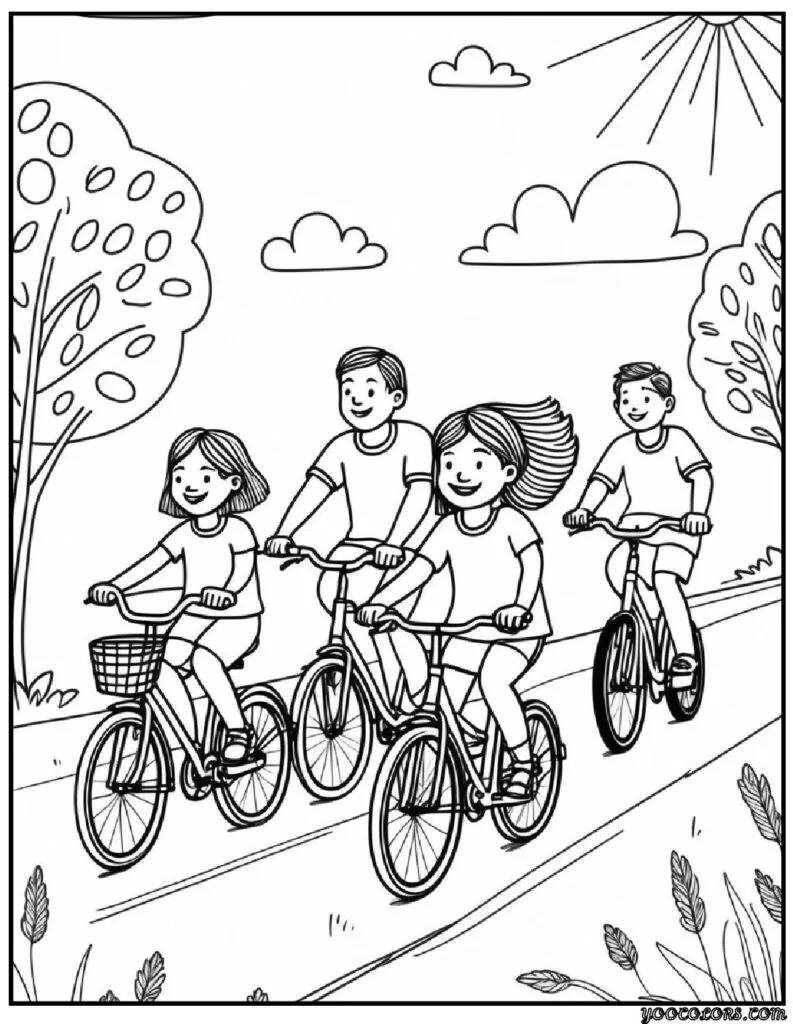 Family Coloring Pages 16 Fun and Creative Designs for All Ages 14 family Coloring Pages 11 pdf