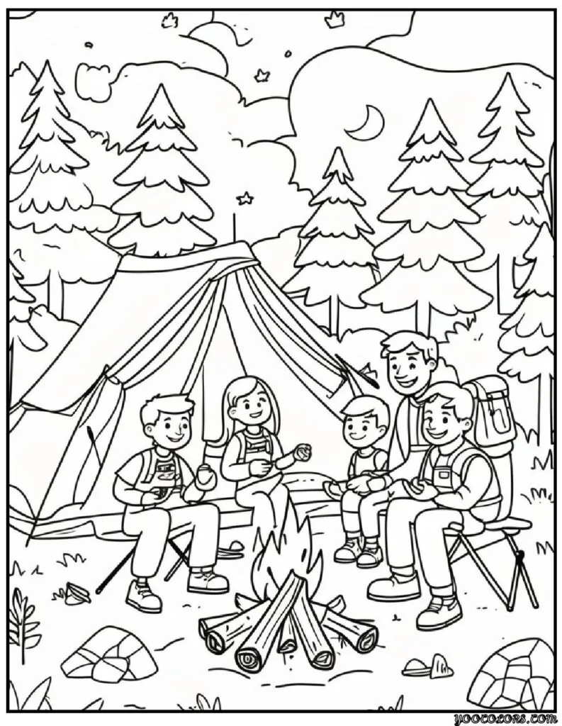 Family Coloring Pages 16 Fun and Creative Designs for All Ages 16 family Coloring Pages 13 pdf
