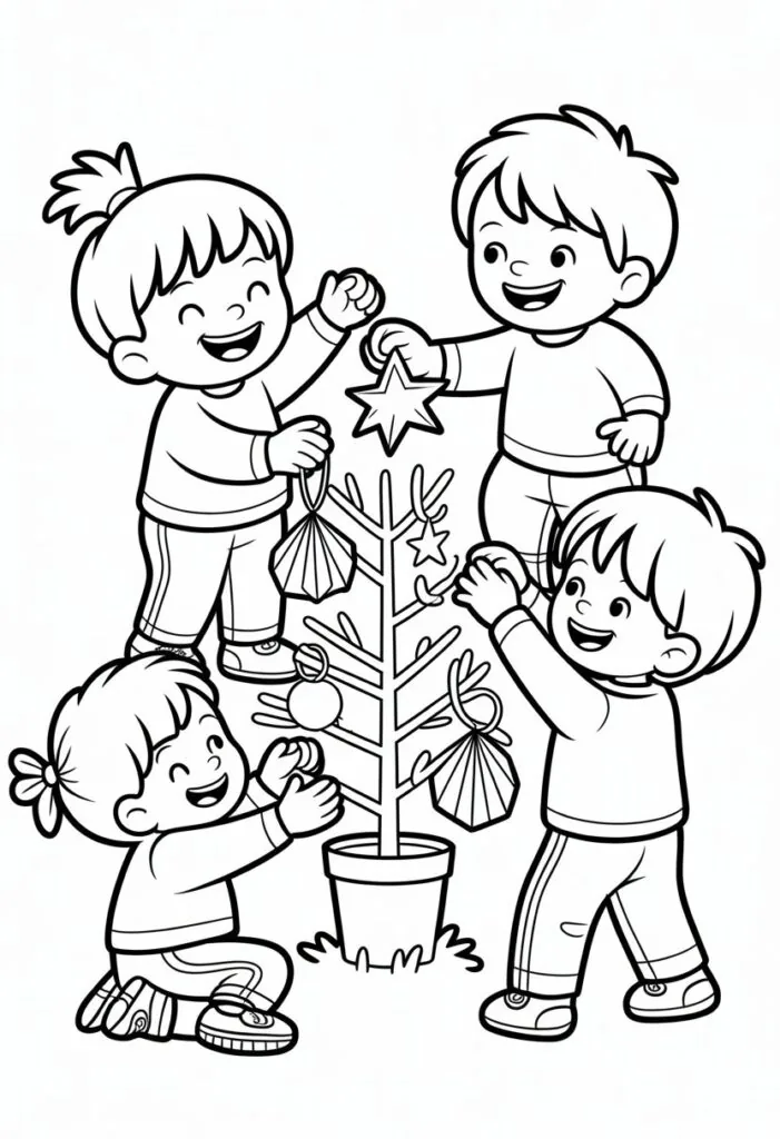 Winter Coloring Pages Kids: Cozy, Free Printables for Winter Fun 2 winter coloring pages for kids