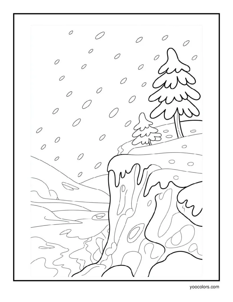 Winter Coloring Pages: Cozy, Cute, and Fun for All Ages 3 winter coloring pages 2 pdf