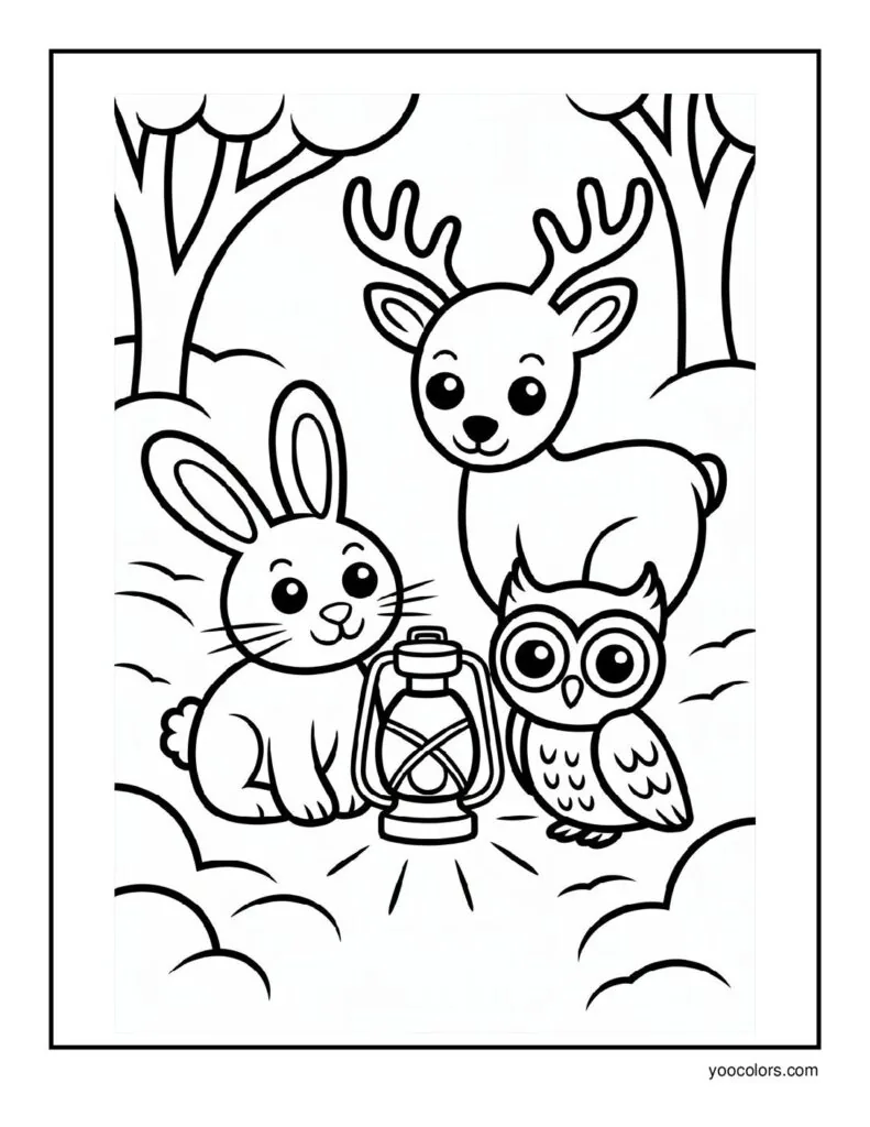 Winter Coloring Pages: Cozy, Cute, and Fun for All Ages 7 winter coloring pages 6 pdf
