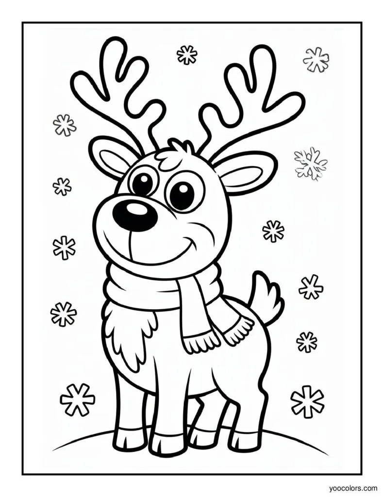 Winter Coloring Pages Kids: Cozy, Free Printables for Winter Fun 4 winter coloring pages for kids 2 pdf