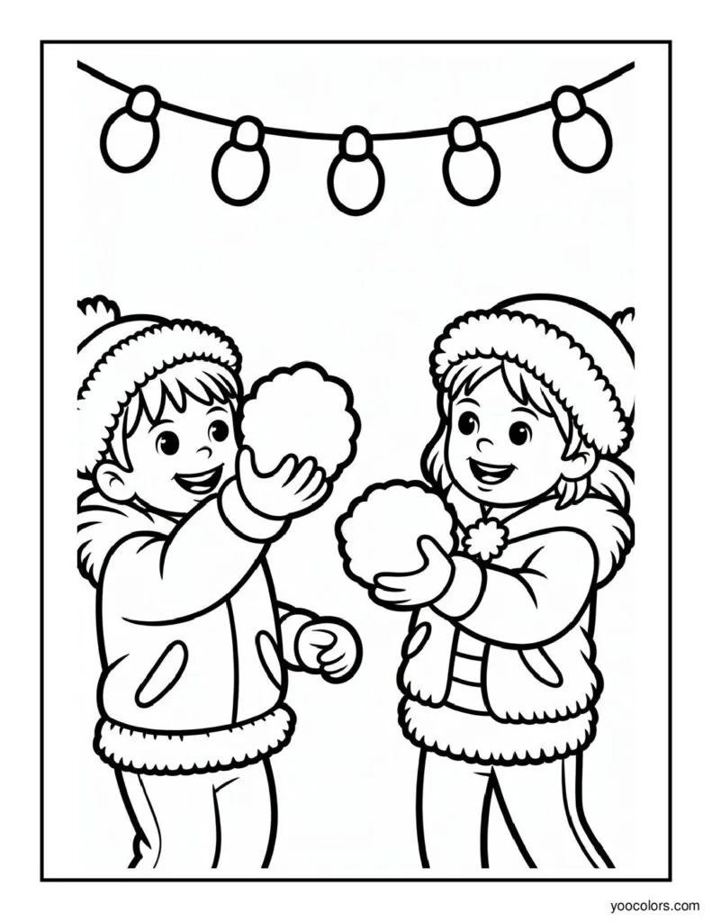 Winter Coloring Pages Kids: Cozy, Free Printables for Winter Fun 10 winter coloring pages for kids 8 pdf