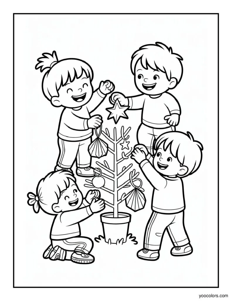 Winter Coloring Pages Kids: Cozy, Free Printables for Winter Fun 11 winter coloring pages for kids pdf